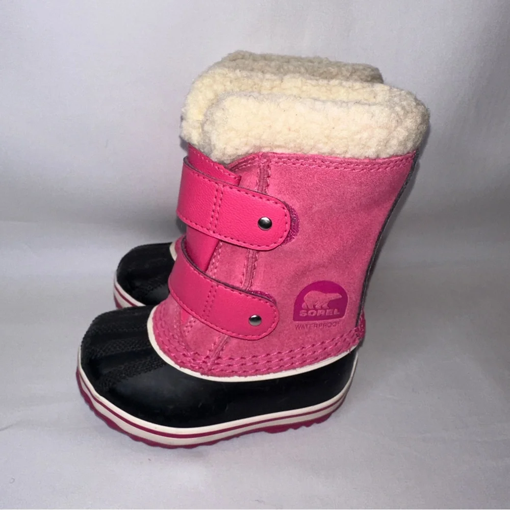 Sorel Children’s 1964 Pac Strap Waterproof Snow Boot Size 5